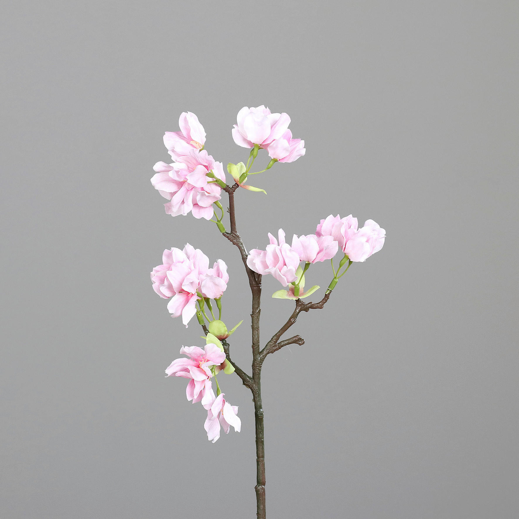 KIRSCHBLÜTENZWEIG 40 cm  - Rosa/Braun, Basics, Kunststoff/Textil (40cm)