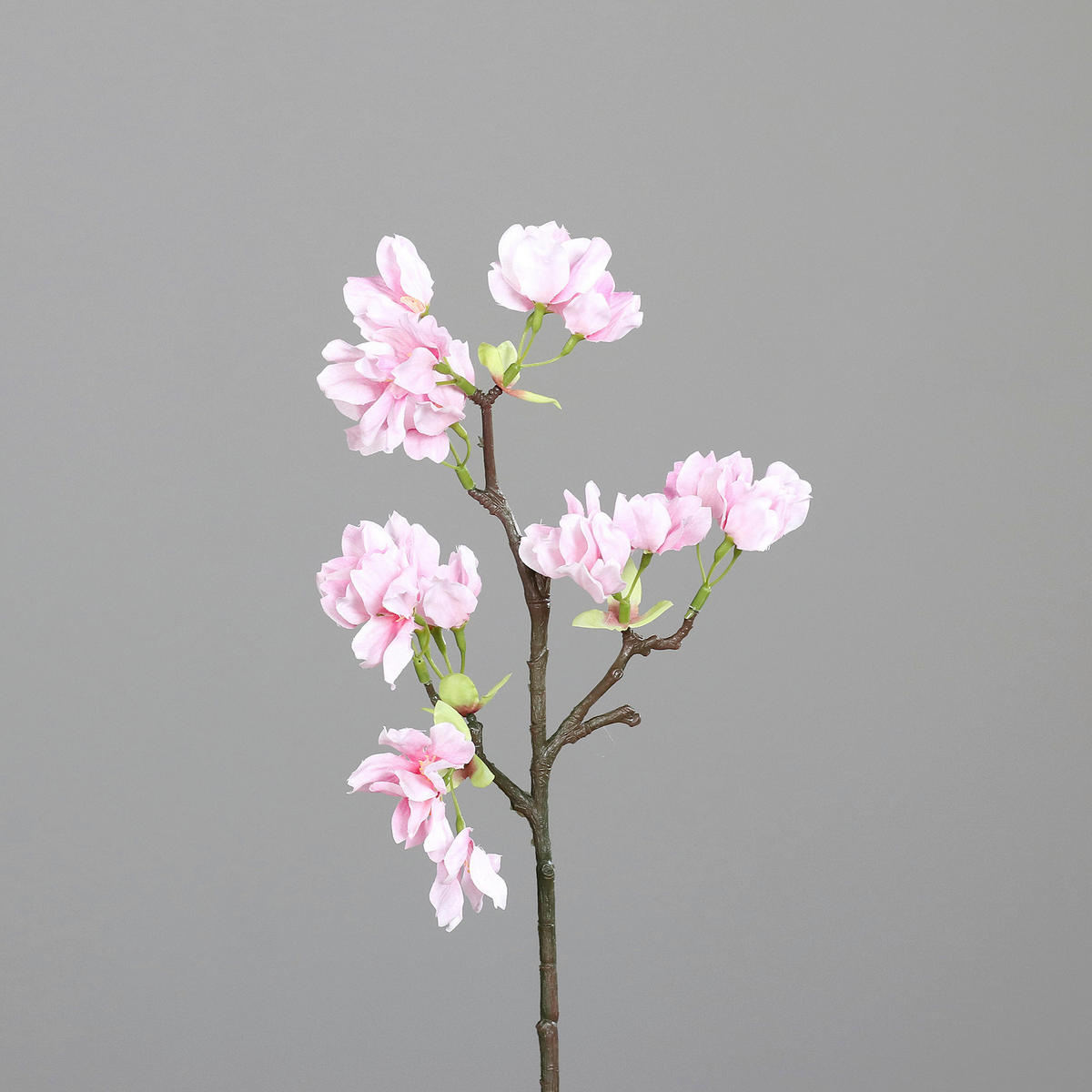 KIRSCHBLÜTENZWEIG 40 cm  - Rosa/Braun, Basics, Kunststoff/Textil (40cm)