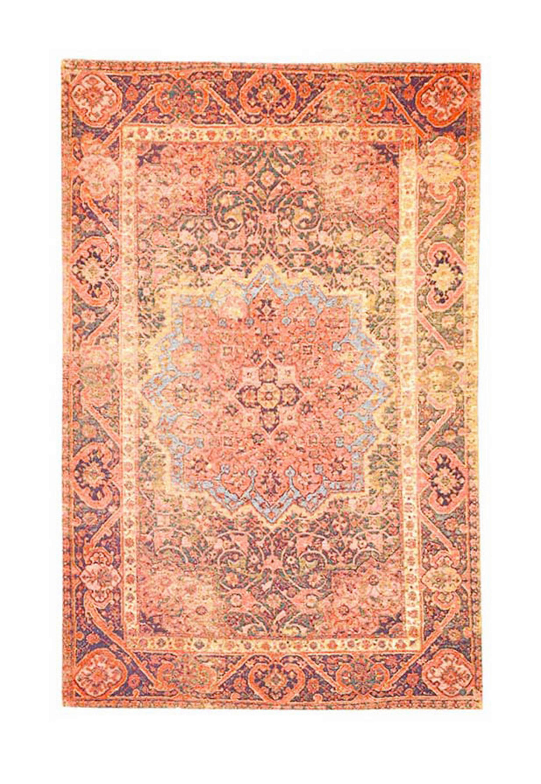 Tom Tailor Flachwebeteppich Rot 195x285 cm