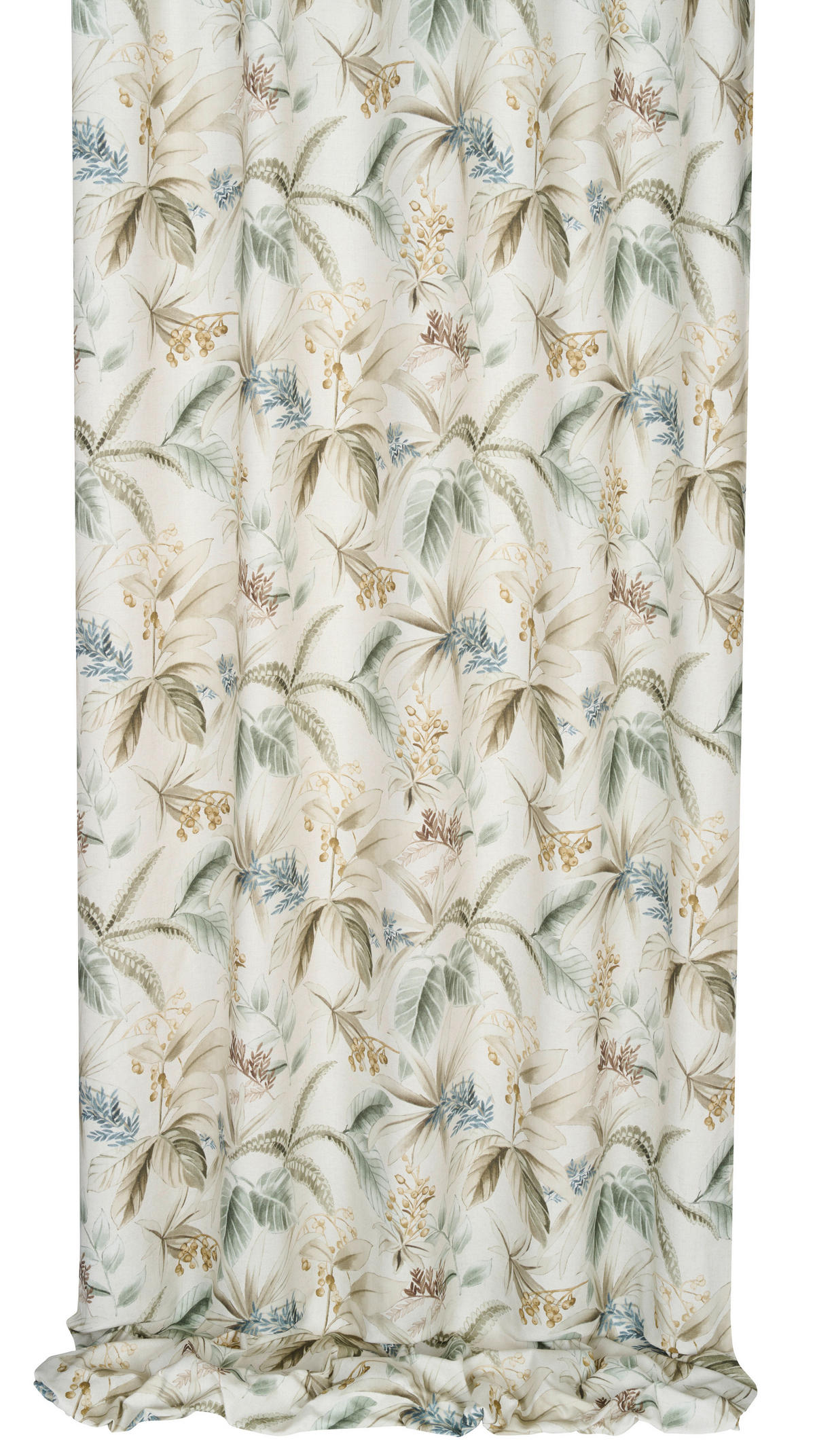 VORHANGSTOFF per lfm blickdicht  - Hellgrün, KONVENTIONELL, Textil (140cm) - Esposa