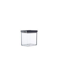 VORRATSDOSE 1,1 l  - Transparent/Schwarz, Basics, Kunststoff (14,5/9,4/13,3cm) - Mepal