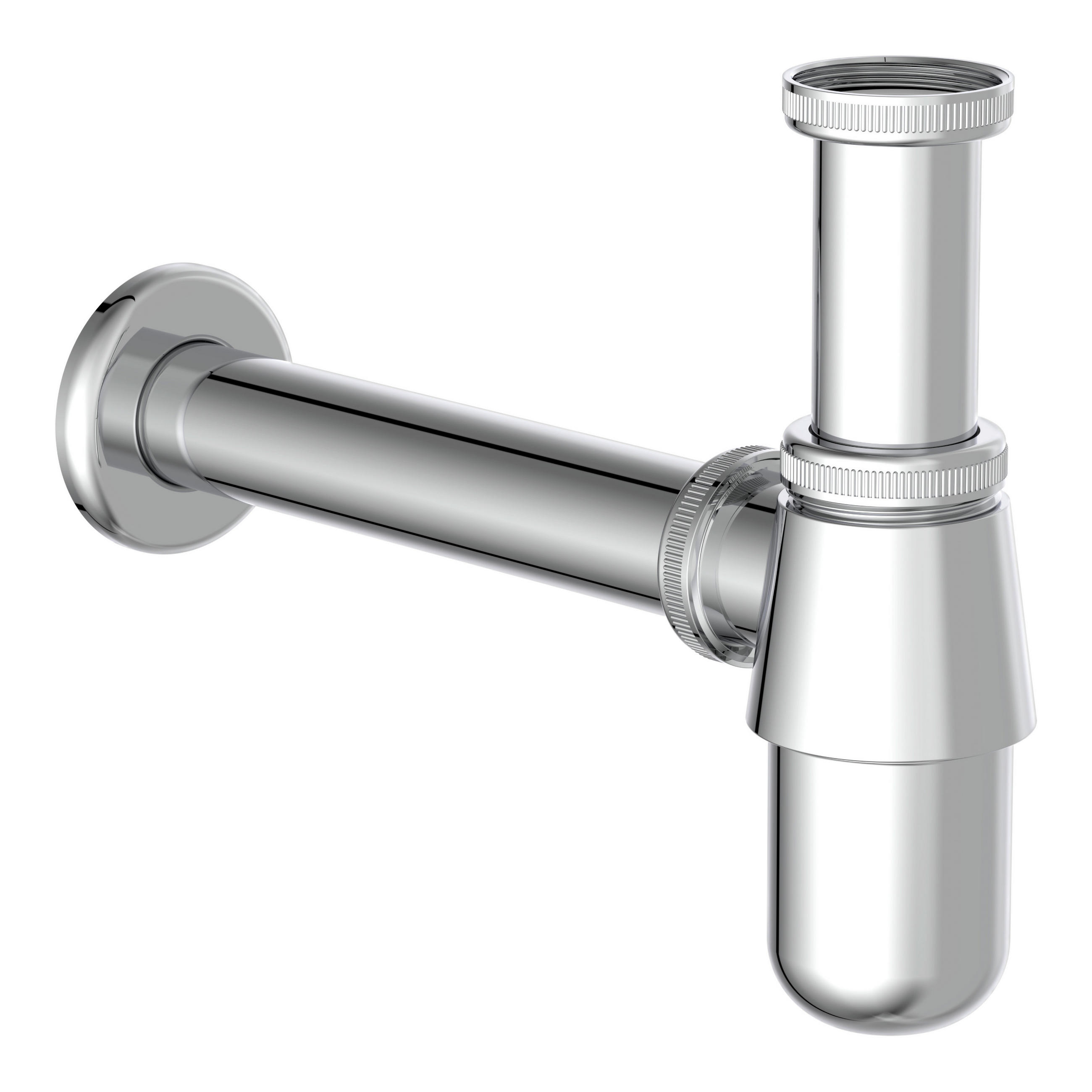SIPHON  - Chromfarben, Basics, Kunststoff/Metall (6,5/18,5/26cm) - Schütte
