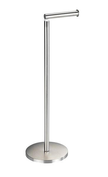 TOILETTENPAPIERHALTER - Edelstahlfarben, Basics, Metall (21/55/17cm) - Wenko