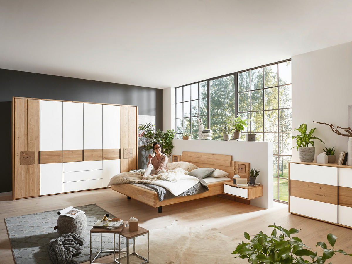 DREHTÜRENSCHRANK 301.9/223.3/62 cm 6 Tür(en)-türig  - Eichefarben/Braun, Natur, Holz/Holzwerkstoff (301.9/223.3/62cm) - Valnatura