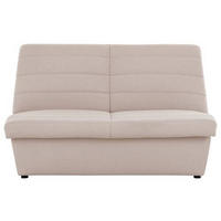 2-SITZER-SOFA Webstoff Ecru  - Ecru/Schwarz, Design, Kunststoff/Textil (145/92/103cm) - LOOKS by W.Joop