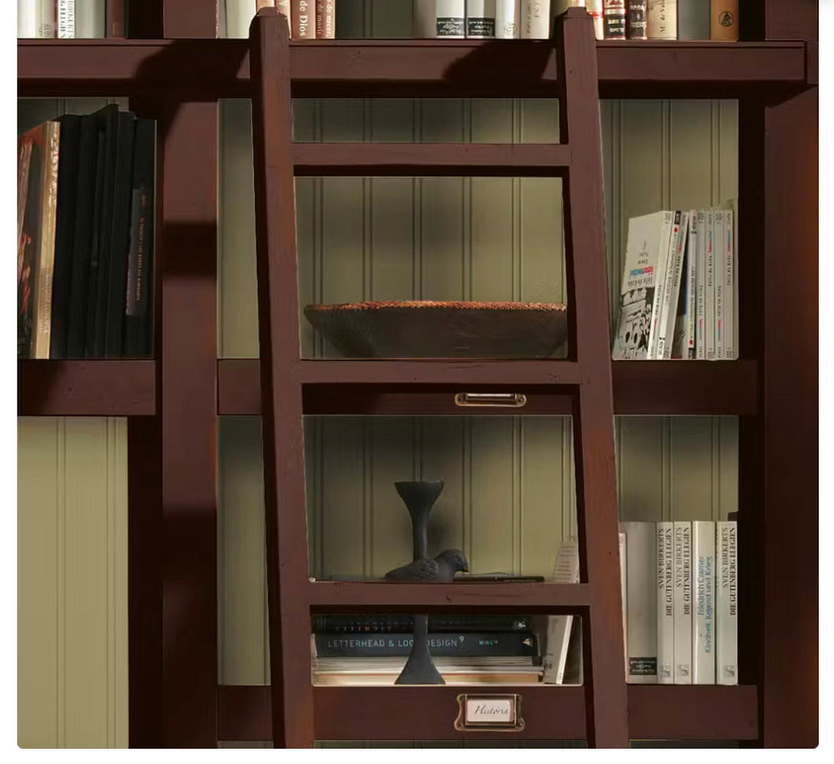WOHNWAND UrbanClass 3-teilig  in Creme, Nussbaumfarben  311/238,5/52-46,5 cm  - Nussbaumfarben/Creme, LIFESTYLE, Holz/Metall (311/238,5/52-46,5cm) - Livetastic