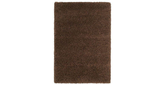 HOCHFLORTEPPICH 80/200 cm FASHION SHAGGY Braun - Braun, Basics, Textil (80/200cm) - Novel