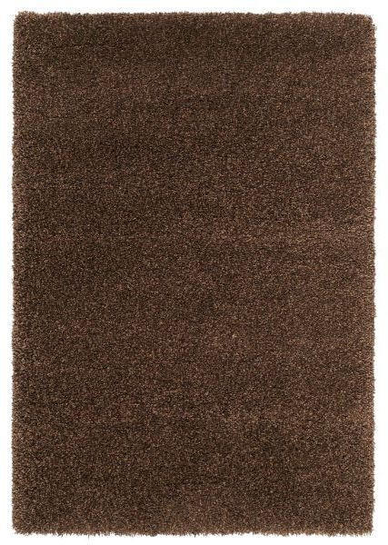Hochflorteppich Fashion Shaggy Braun 80x200 cm