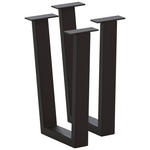 BANKGESTELL in  - Anthrazit, Design, Metall (6/45/32cm) - Waldwelt