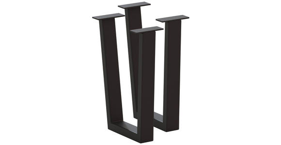 BANKGESTELL in  - Anthrazit, Design, Metall (6/45/32cm) - Waldwelt