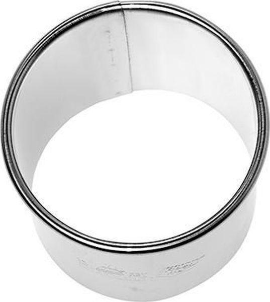 KEKSAUSSTECHFORM - Edelstahlfarben, Basics, Metall (5cm) - Birkmann