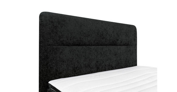 BOXSPRINGBETT 140/200 cm  in Schwarz  - Schwarz, Design, Textil/Metall (140/200cm) - Esposa