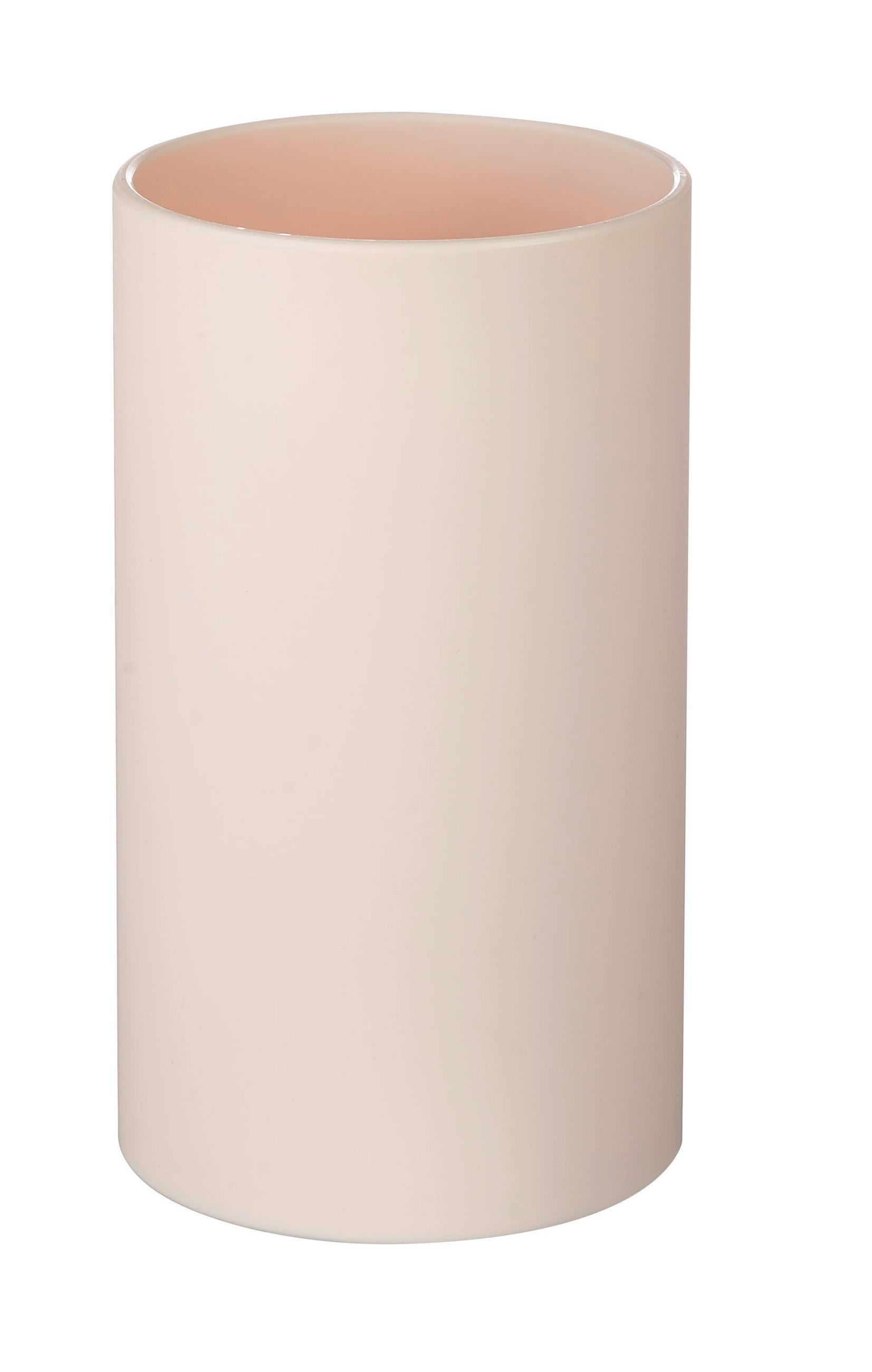 ZAHNPUTZBECHER Kunststoff  - Beige, Basics, Kunststoff (6,7/11,5/6,7cm) - Sadena