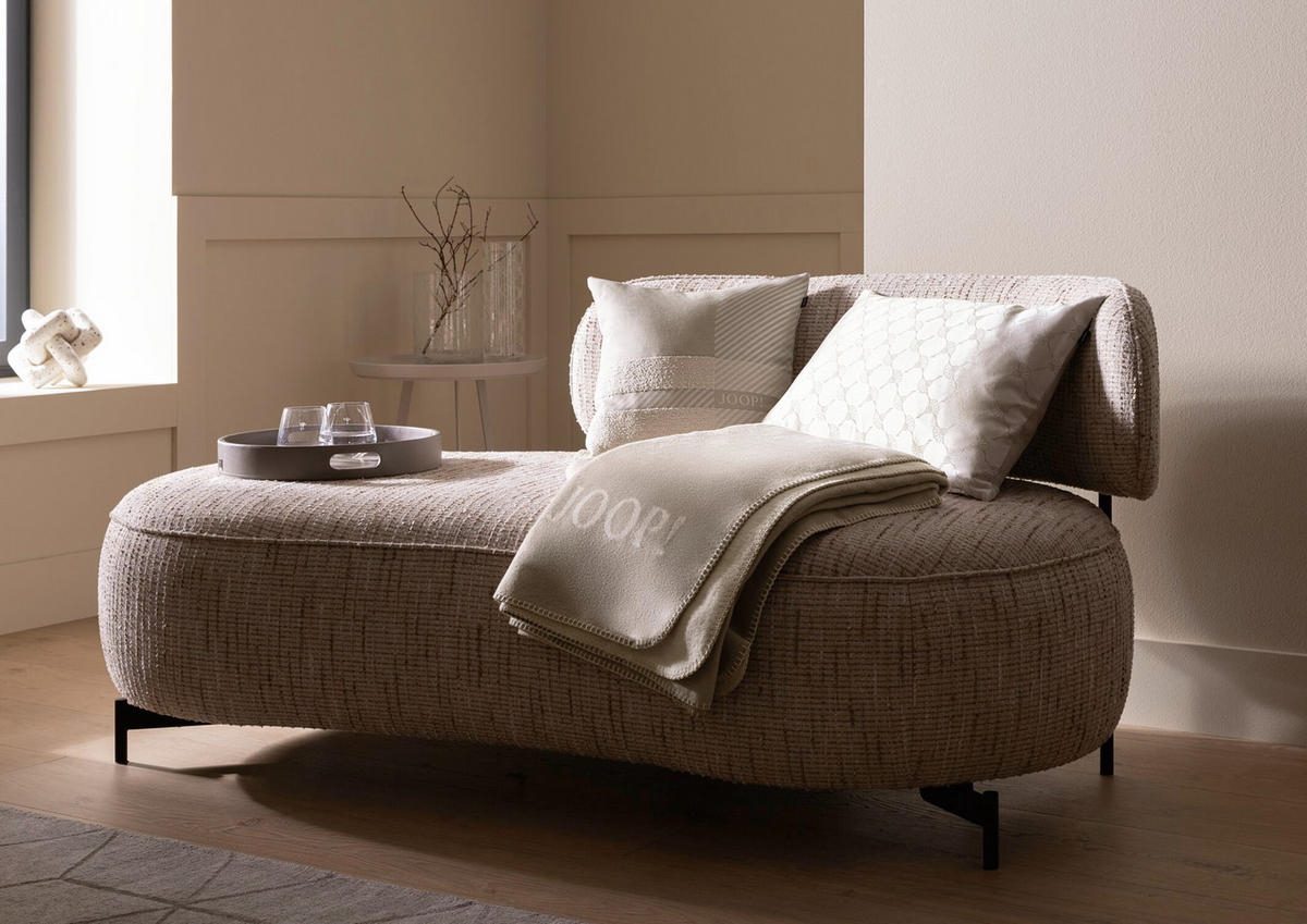 KISSENHÜLLE J!Metallic 40/60 cm  - Champagner/Beige, Design, Textil (40/60cm) - Joop!