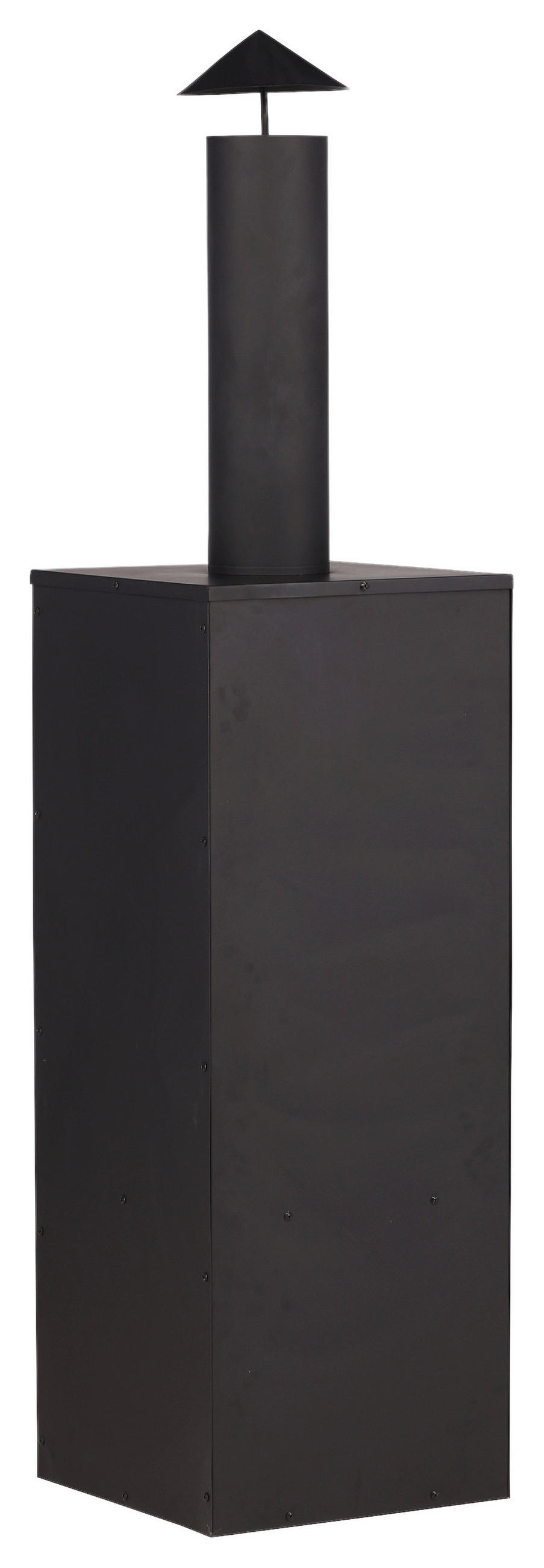 FEUERSTELLE  - Schwarz, KONVENTIONELL, Metall (45/199/45cm) - Gardenson