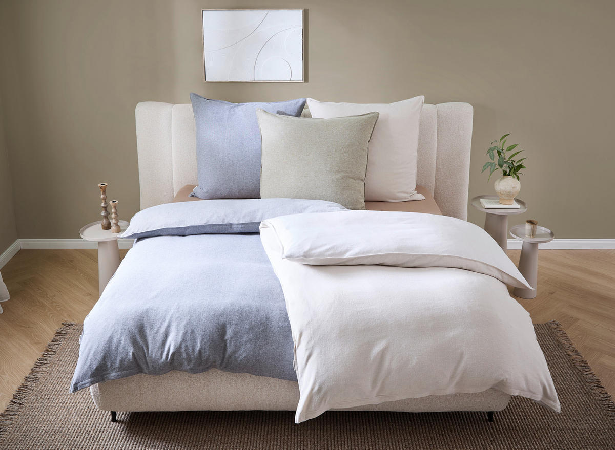 BETTWÄSCHE OLIF Flanell 135/200 cm  - Creme, KONVENTIONELL, Textil (135/200cm) - Marc O'Polo