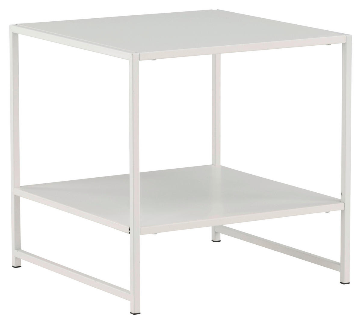 SIDOBORD i metall 50/50/50 cm  - vit, Design, metall (50/50/50cm) - Livetastic