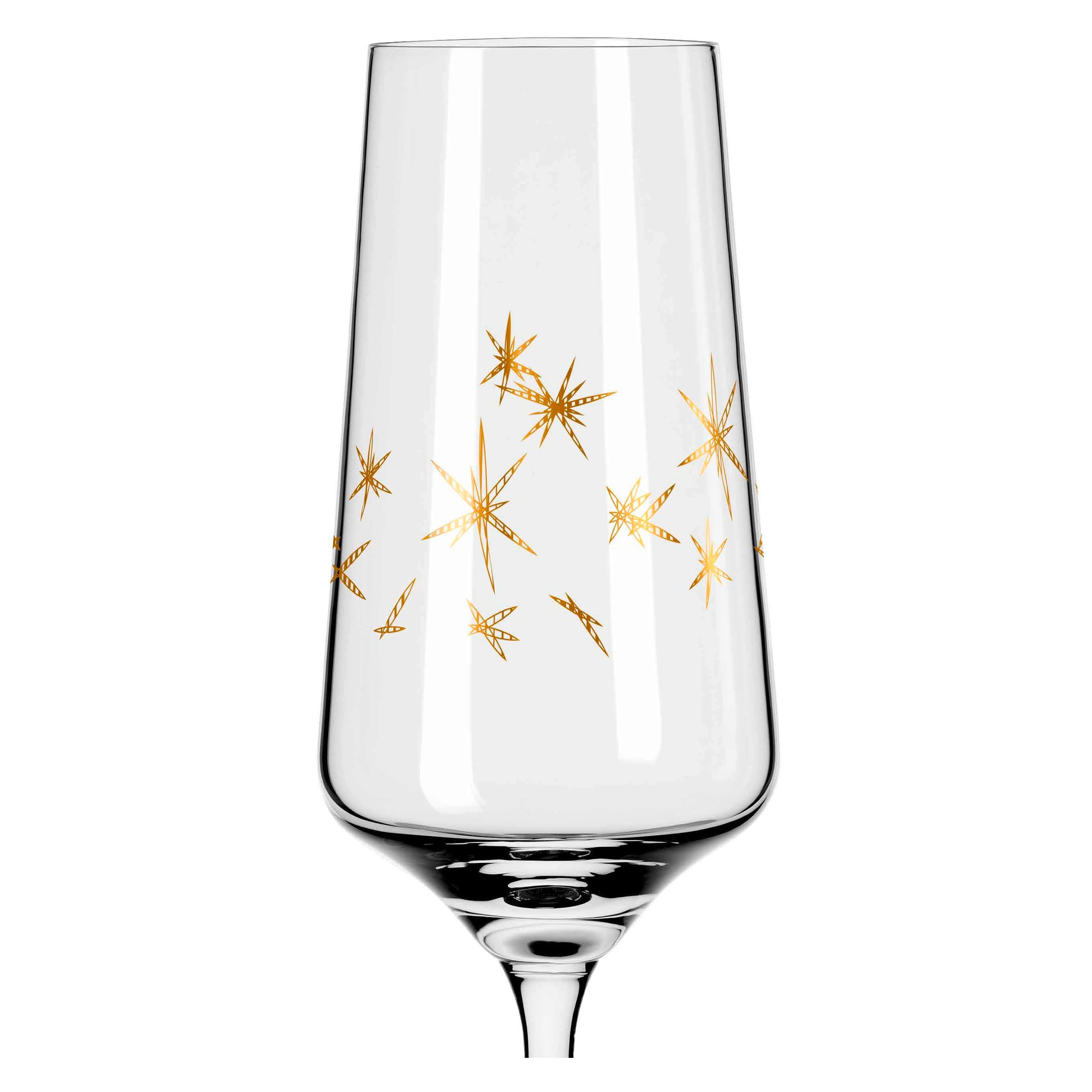 CHAMPAGNERGLAS 2-teilig   - Goldfarben, Glas (14,9/26,6/7,2cm) - Ritzenhoff