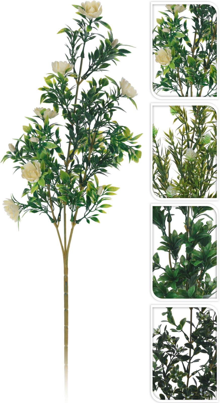 OKRASNA VEJA - zelena, Basics, umetna masa (16/6/65cm)