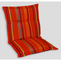 SESSELAUFLAGE Streifen  - Graubraun/Gelb, Basics, Textil (50/9/100cm)