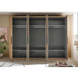 DREHTÜRENSCHRANK 300/228/60 cm,  in Eichefarben, Kaschmir, 6-türig  - Kaschmir/Eichefarben, Design, Holzwerkstoff/Metall (300/228/60cm) - Xora