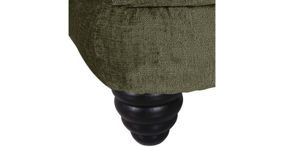 XXL-SESSEL - Schwarz/Olivgrün, Design, Holz/Textil (127/106/149cm) - Landscape