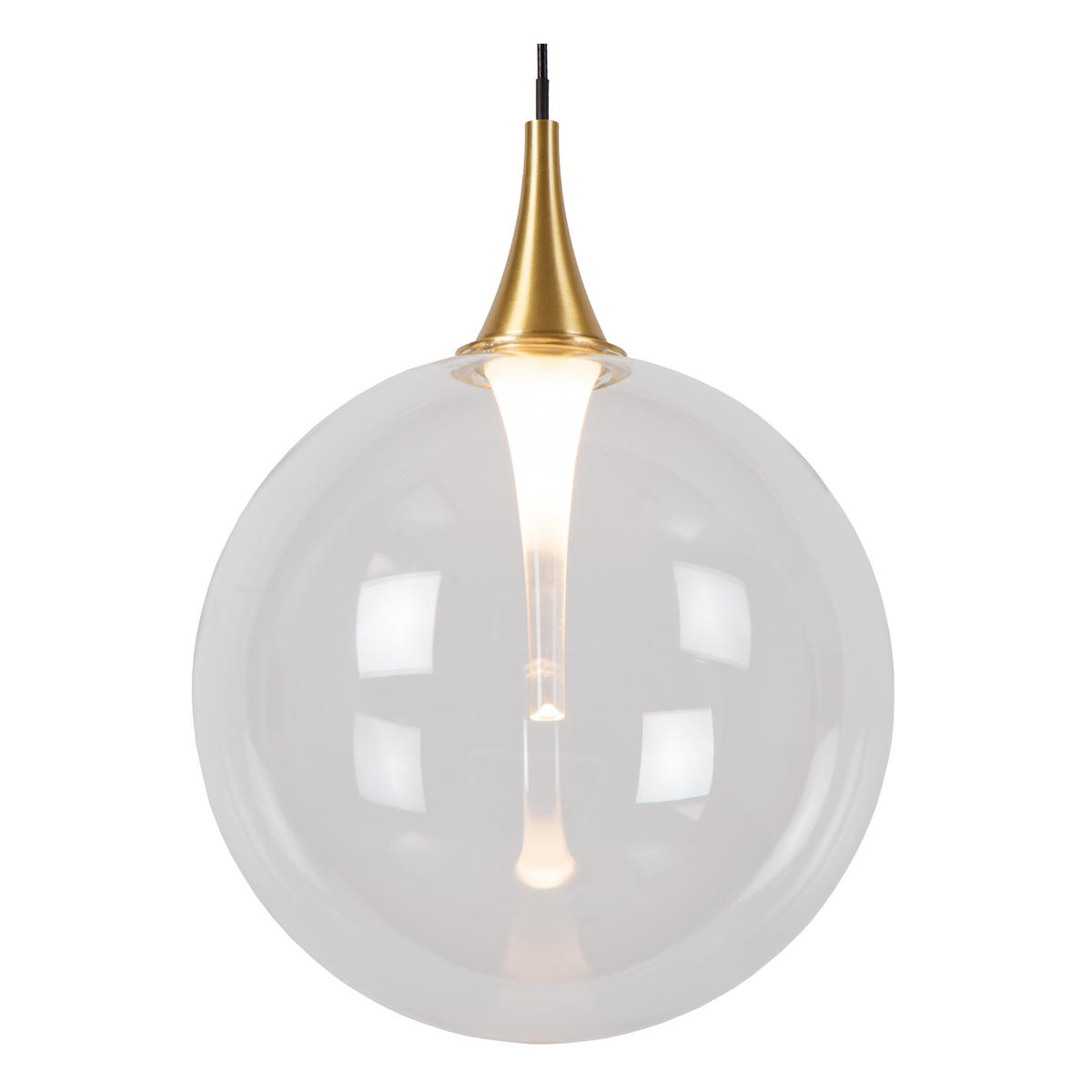 PENDELLEUCHTE 16/16/150 cm  - Transparent, Design, Glas (16/16/150cm) - Lucide