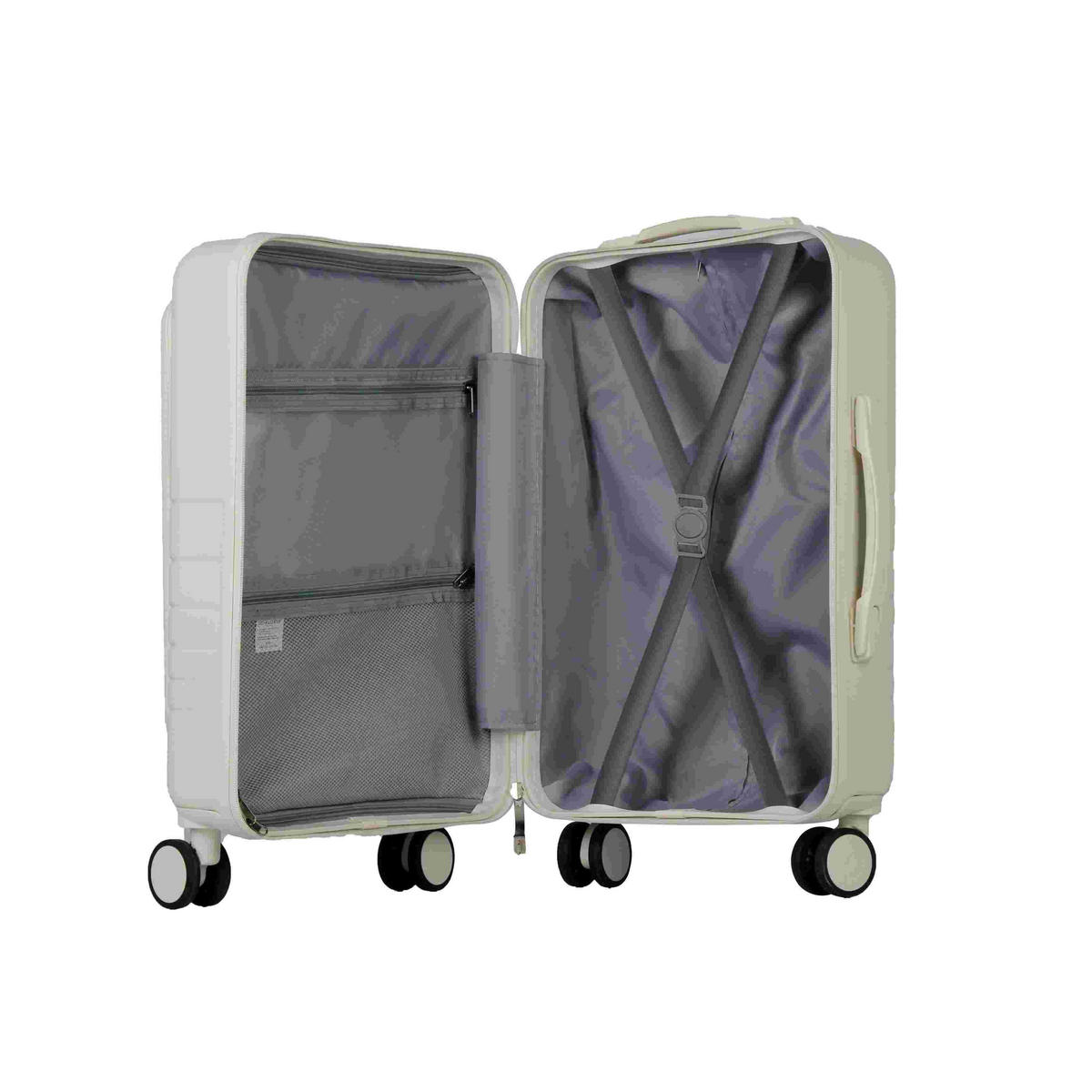 REISEKOFFER Weiß  - Weiß, Design, Kunststoff (52/78/33cm) - Schneiders