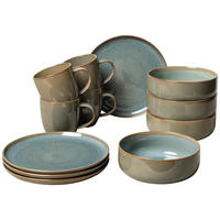 FRÜHSTÜCKSSERVICE 12-teilig Crafted Breeze  - Basics, Keramik (34,5/19,4/32cm) - like.Villeroy & Boch