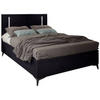 BOXBETT 140/200 cm  in Schwarz  - Schwarz, KONVENTIONELL, Textil/Metall (140/200cm) - Modante