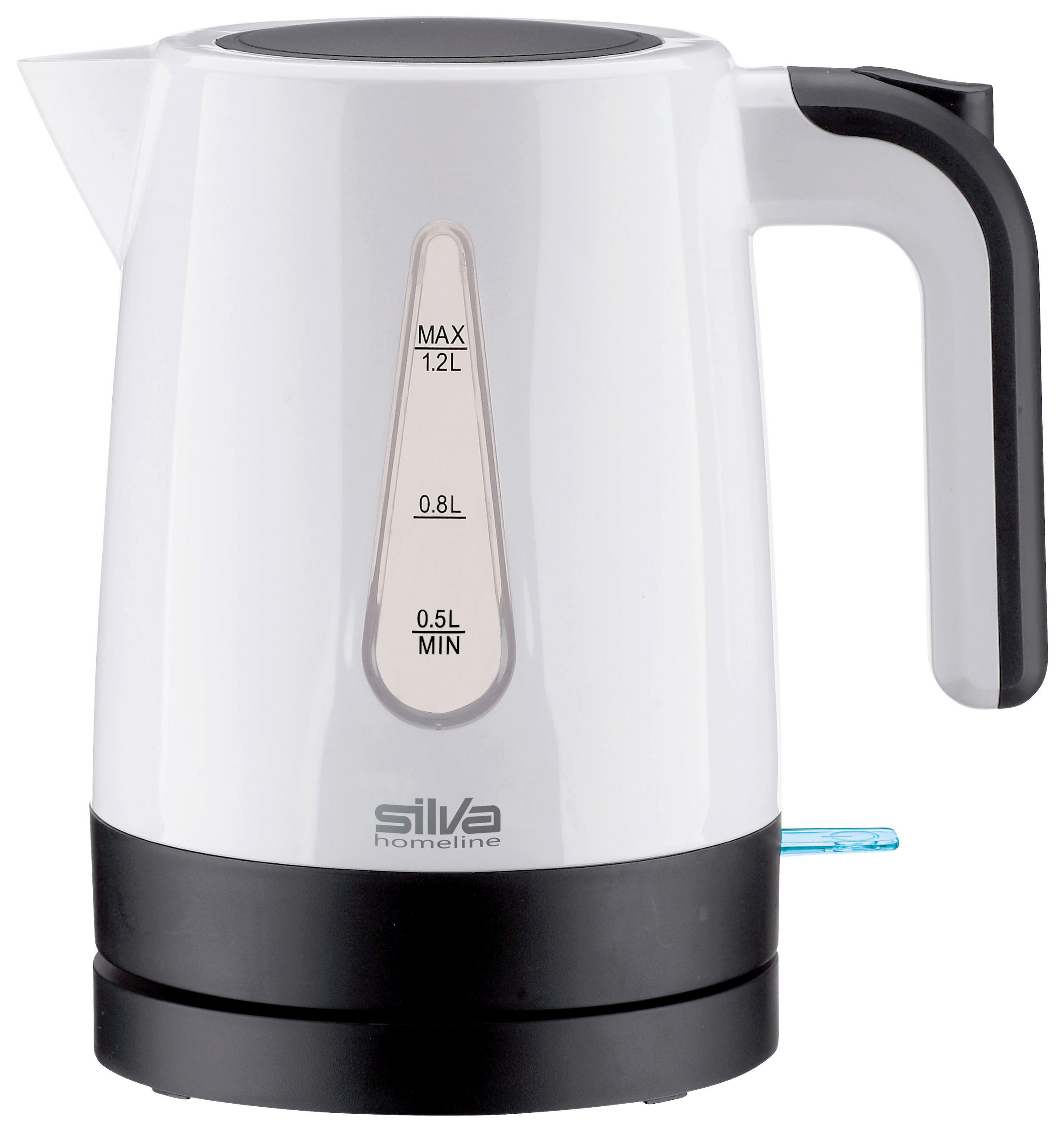 Wasserkocher Kl 1025 Schwarz/ Weiß Metall 1,2 L 1200 W