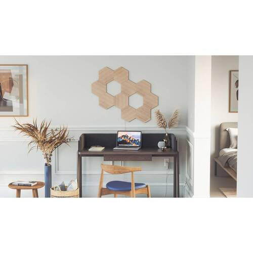 NANOLEAF HEXAGONS 3ER Erweiterungsset 23/0.6/20 cm - Braun, Basics, Kunststoff (23/0.6/20cm)