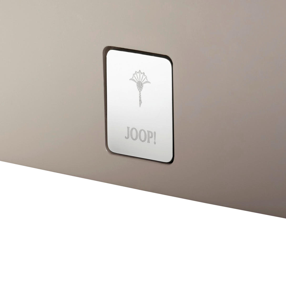 SEIFENSPENDER Bathline  - Beige/Grau, Basics, Kunststoff (7,5/17/7,5cm) - Joop!