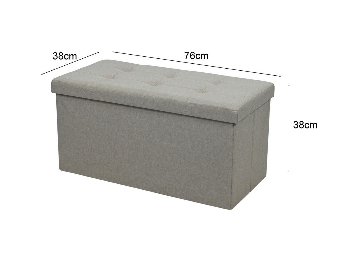 SITZBOX  - Kaschmir, Design, Textil (76/38/38cm) - Carryhome