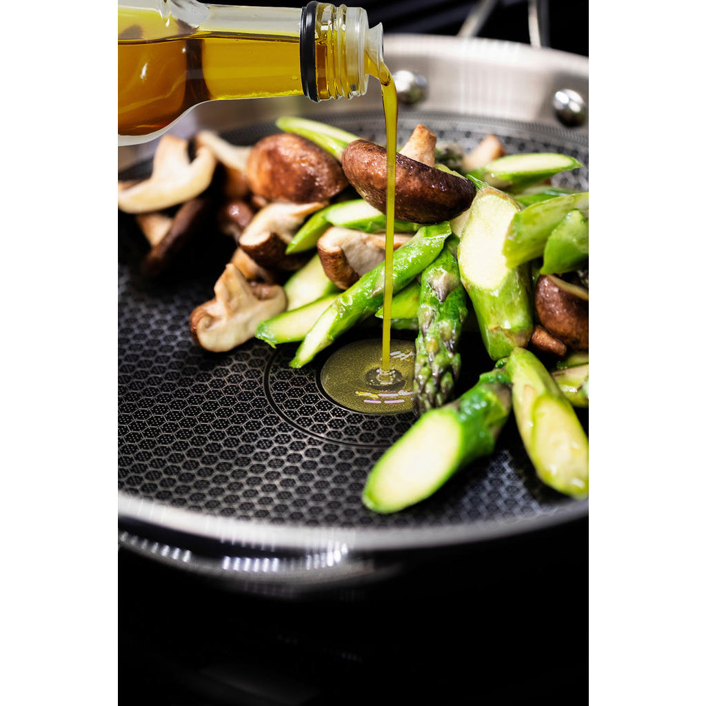 Thumbnail - ELO Bratpfanne Relief, Silber, Metall, rund, backofengeeignet, antihaftbeschichtet, Kochen, Pfannen, Bratpfannen