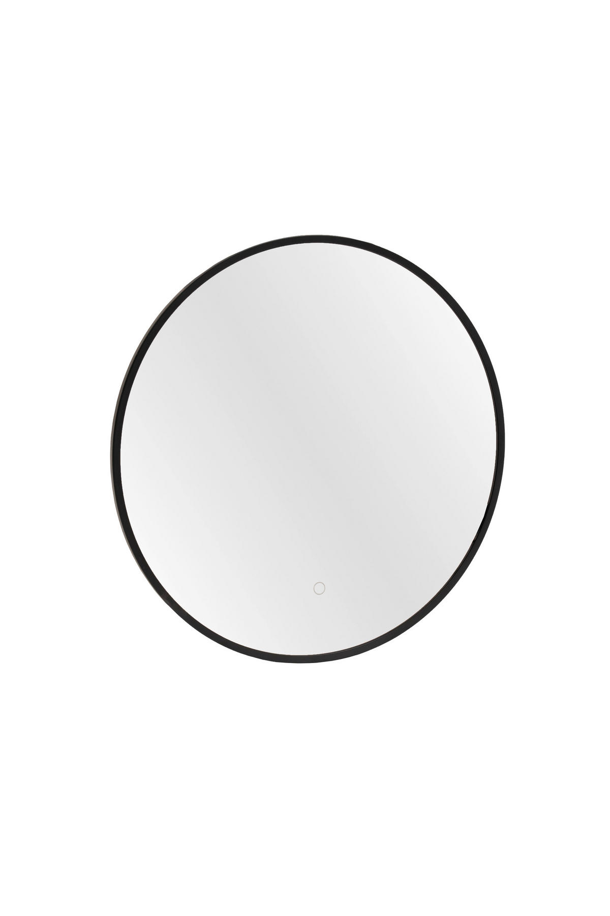 BADEZIMMERSPIEGEL 60/60/2 cm  - Silberfarben/Schwarz, KONVENTIONELL, Glas/Metall (60/60/2cm) - Xora