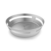 SKLEDA ZA SADJE    23,6/6 cm    - barve nerjavečega jekla, Basics, kovina (23,6/6cm) - Zack