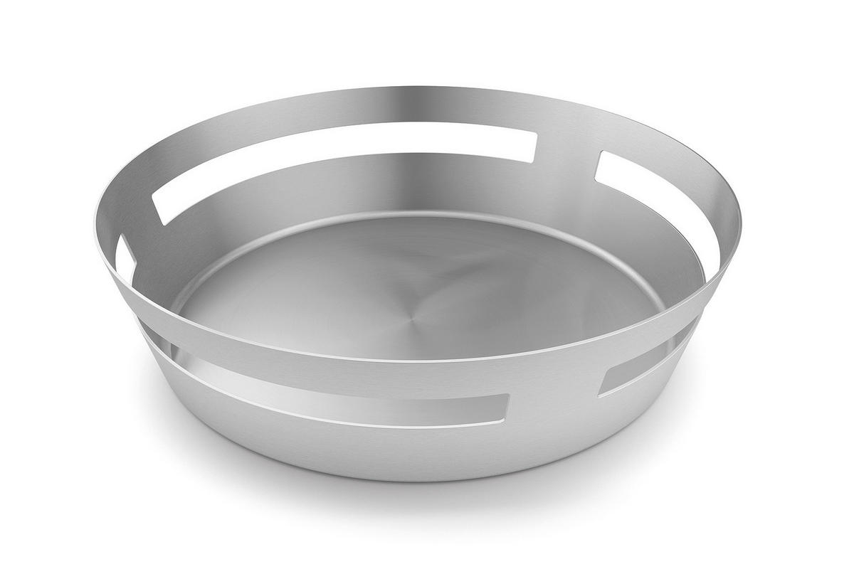 SKLEDA ZA SADJE    23,6/6 cm    - barve nerjavečega jekla, Basics, kovina (23,6/6cm) - Zack