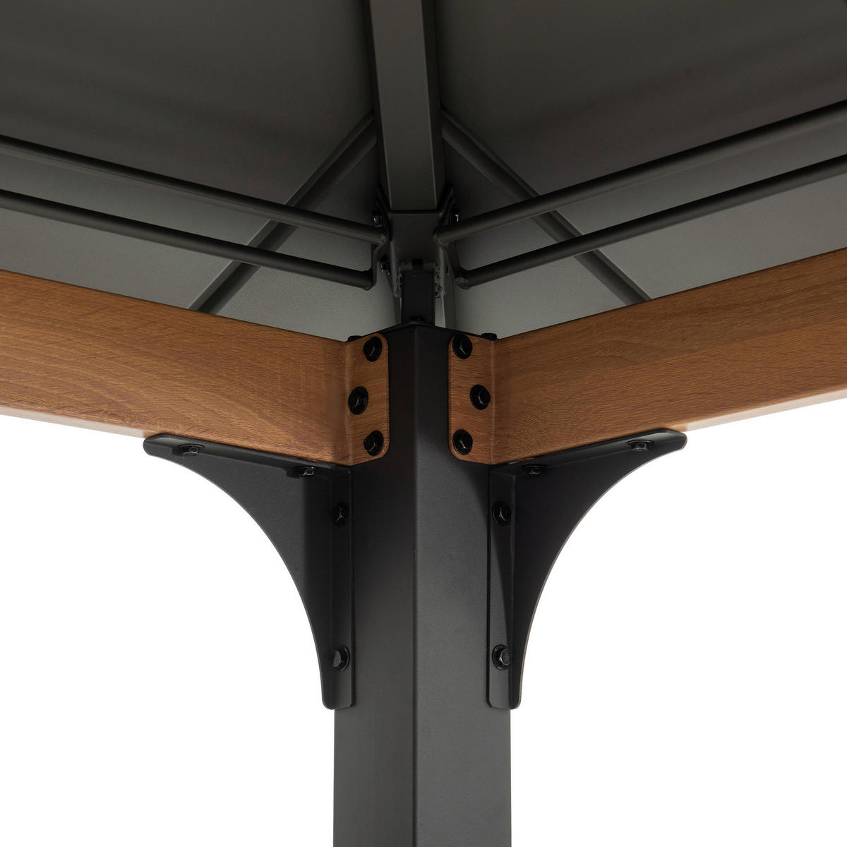 PAVILLON 300/295/300 cm   - Anthrazit, Basics, Metall (300/295/300cm) - Modante