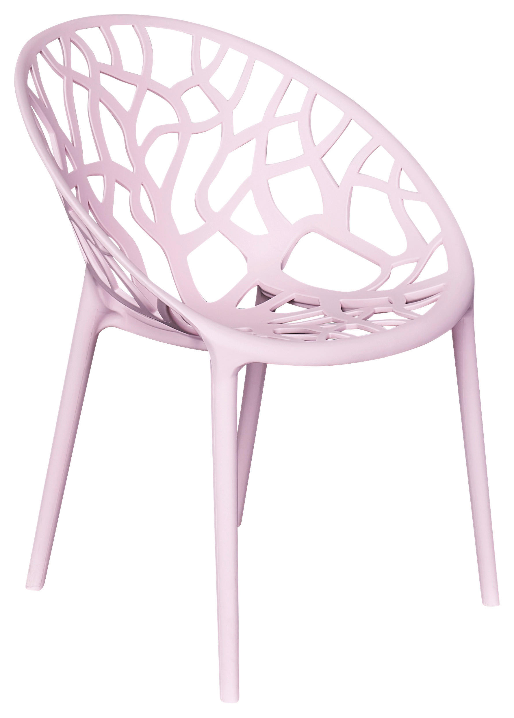 STAPELSTUHL Rosa  - Rosa, Design, Kunststoff (60,5/79/58cm) - Ambia Garden