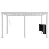PERGOLA-BAR 278/114/30 cm  - Anthrazit, Basics, Metall (278/114/30cm) - Modante