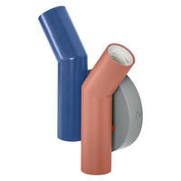 WANDLEUCHTE Modern 18/7.7/21 cm    - Design, Metall (18/7.7/21cm) - Osram