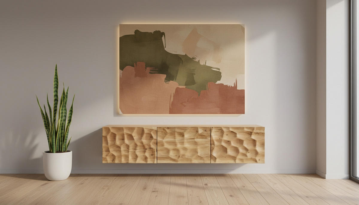 LOWBOARD  160/35/40 cm  hängend  - Akaziefarben, LIFESTYLE, Holz (160/35/40cm) - Landscape