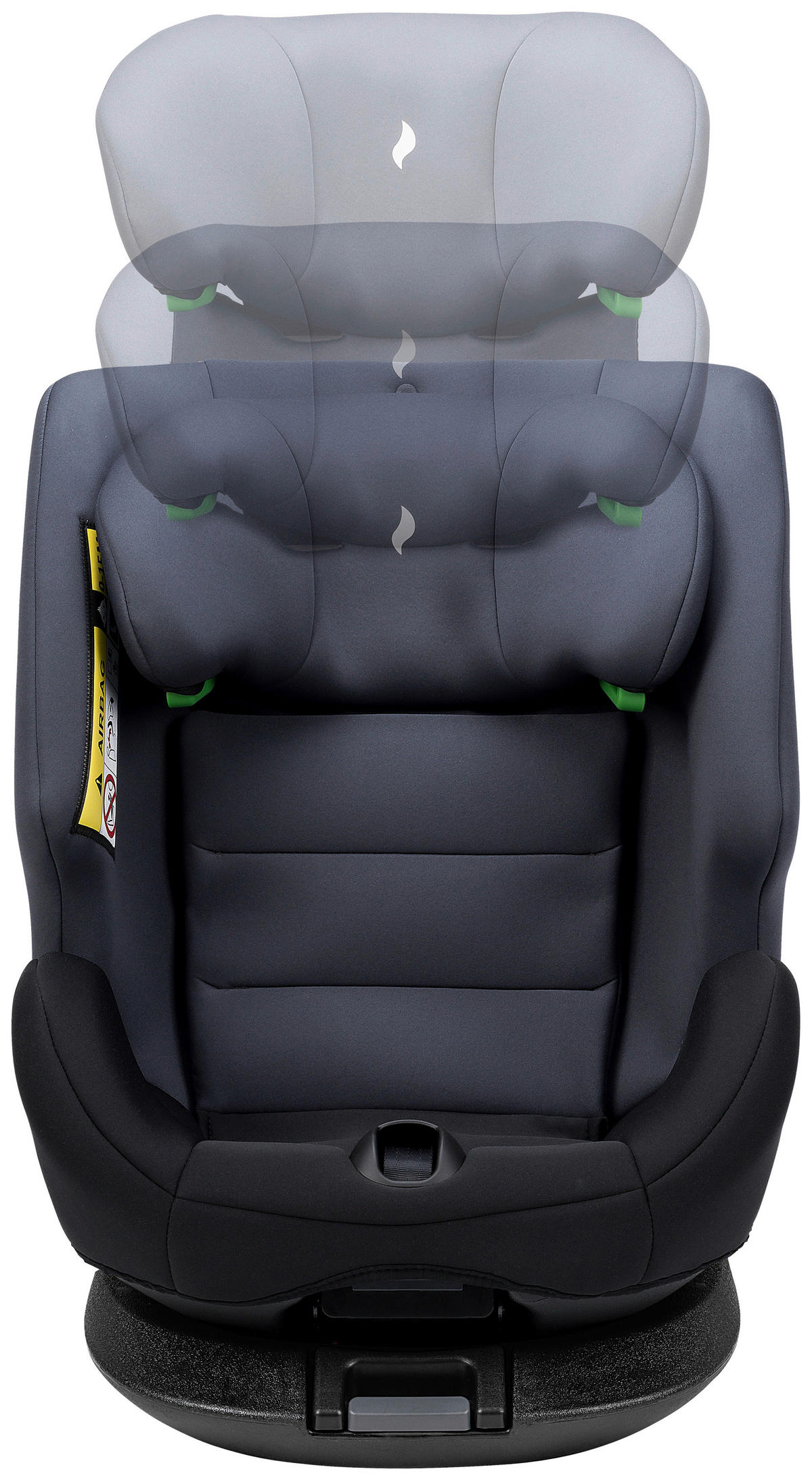 REBOARDER-KINDERSITZ  - Schwarz, KONVENTIONELL, Kunststoff (43/58/48,5cm)