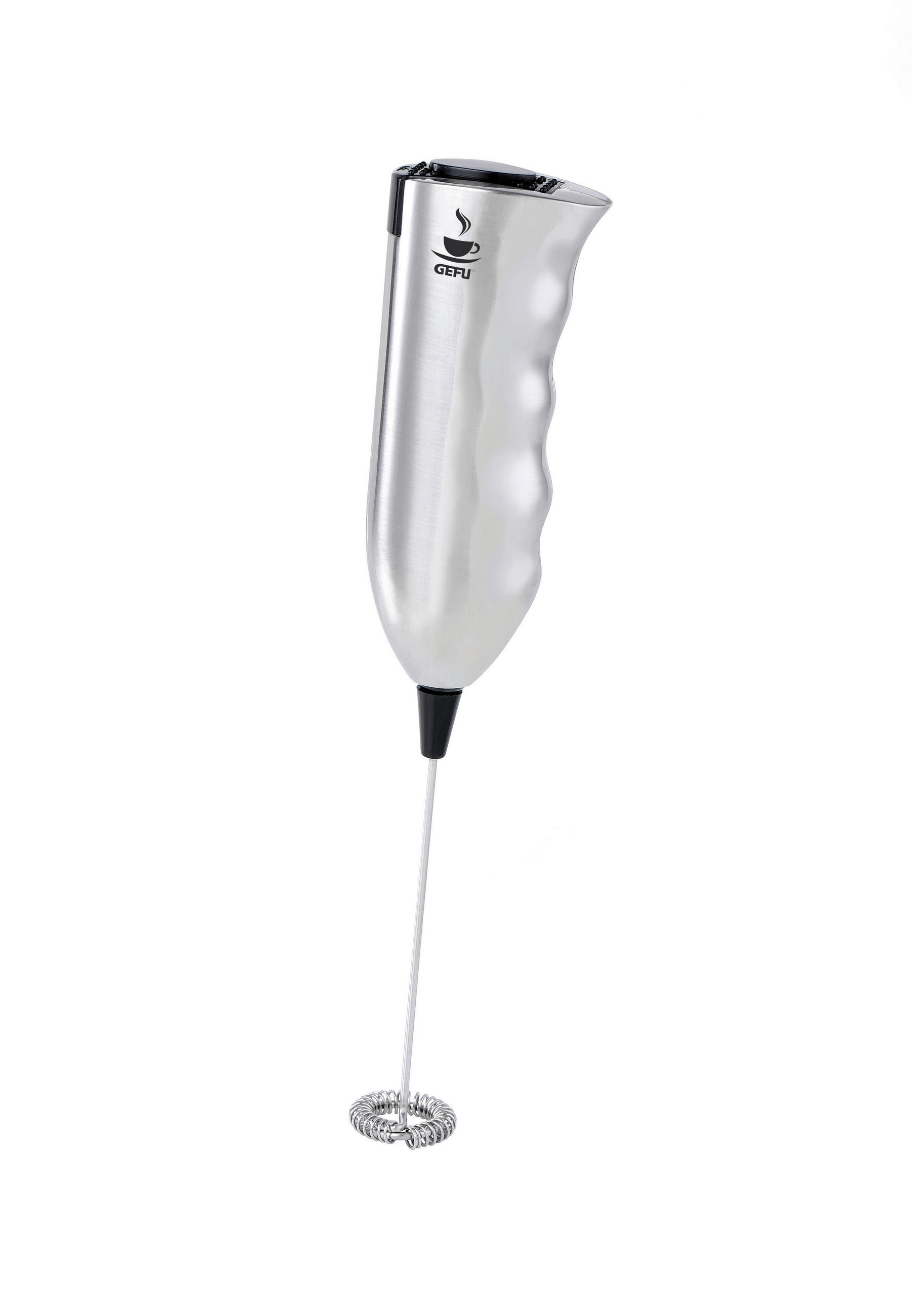 ŠLEHAČ NA MLÉČNOU PĚNU  - černá/barvy nerez oceli, Basics, kov/plast (21,4/4,6/2,8cm) - Gefu
