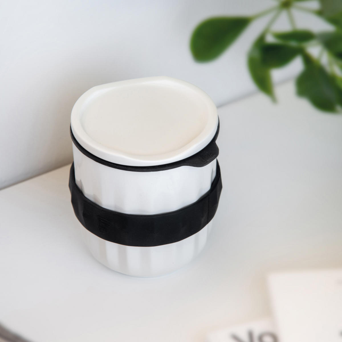 ELVITELES KÁVÉSBÖGRE 0,45 l  - fehér, Basics, műanyag/kerámia (0,45l) - like.Villeroy & Boch
