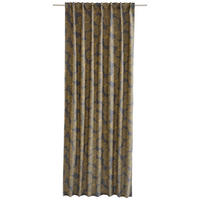 HOTOVÝ ZÁVES, nepriehľadné, 130/250 cm - čierna/zlatá, Basics, textil (130/250cm) - Esprit