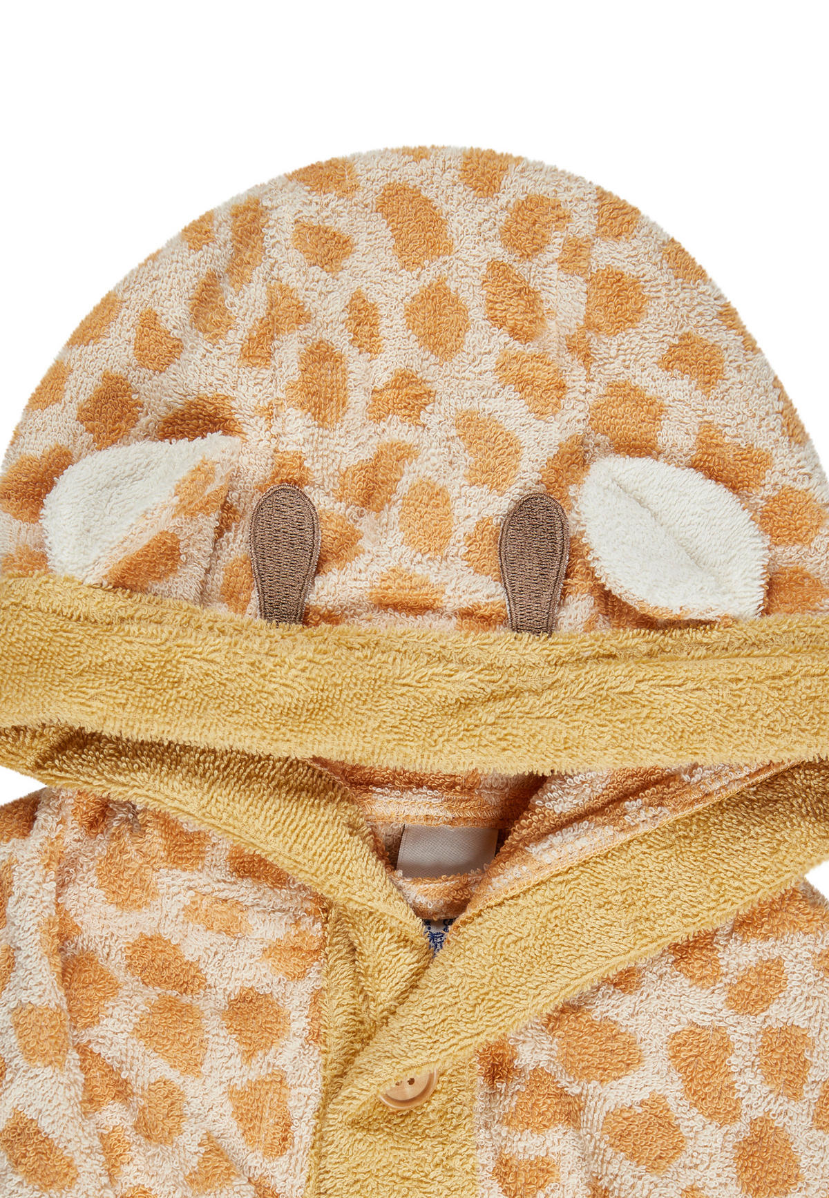 KINDERBADEMANTEL GIRAFFE KAYA  - Sandfarben, Basics, Textil (60/65/2cm) - Sterntaler