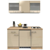 MINIKUCHYNĚ NEPAL 150,5 - Sonoma dub/kašmírová, Moderní, kov/kompozitní dřevo (150,5cm) - FlexWell
