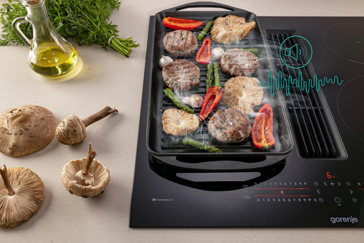 KOCHFELD-DUNSTABZUG-KOMBI  - MODERN (83/23,3/52cm) - Gorenje